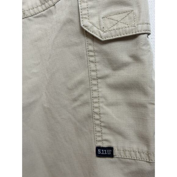 5.11 Tactical Pants Women’s Sz 18 Regular Khaki Ripstop Work Grunge - Picture 14 of 15